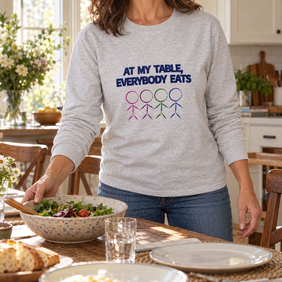 At My Table Ultra Cotton Long Sleeve
