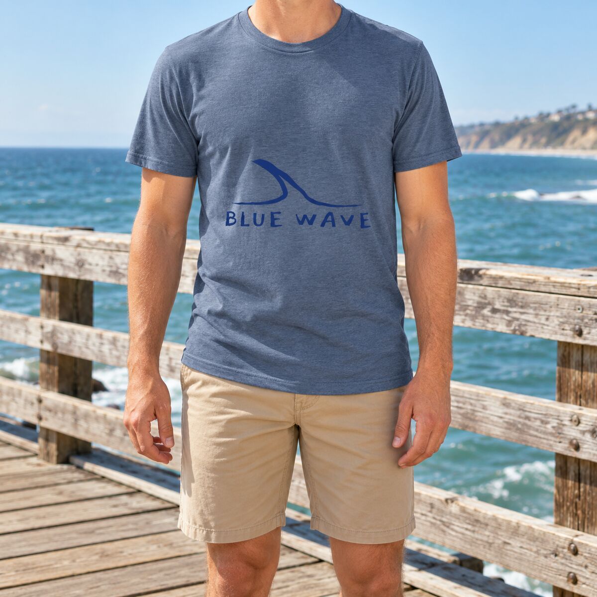 Blue Wave Tee
